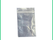 Túi Zipper Chỉ Trắng