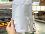 Túi Zip Trắng Sữa