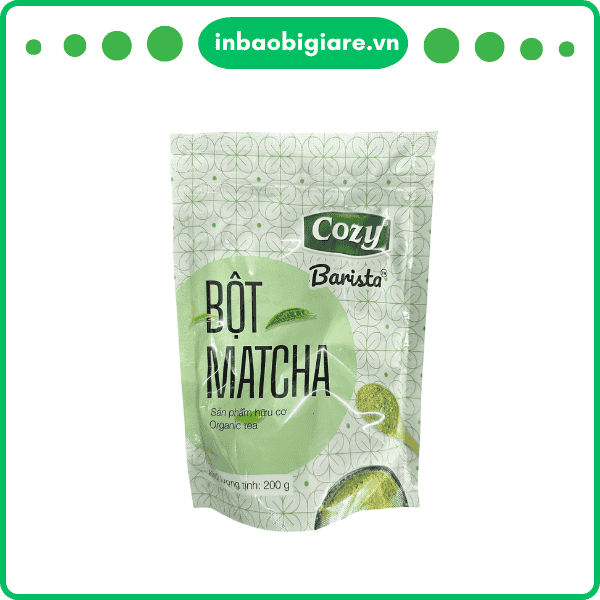 Bao Bì Bột Matcha