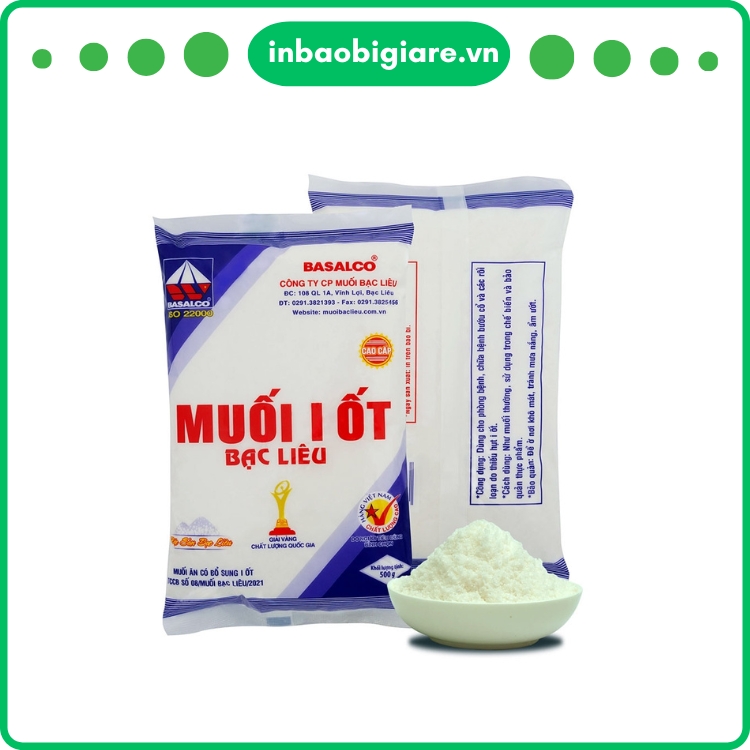 Bao Bì Đựng Muối