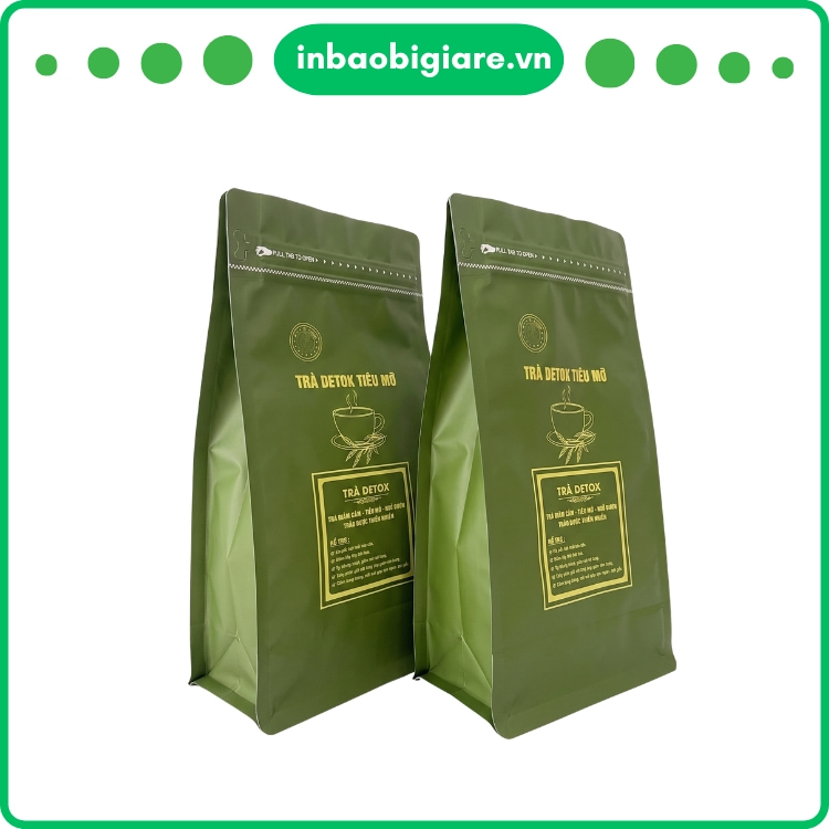 Túi Zipper 8 Cạnh