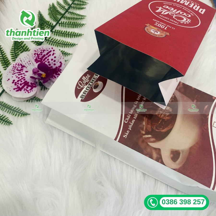 in bao b&igrave; đựng c&agrave; ph&ecirc; chuy&ecirc;n nghiệp