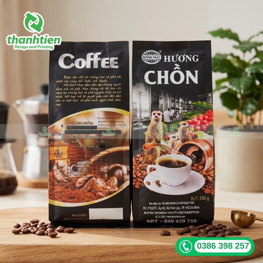 mẫu t&uacute;i đựng c&agrave; ph&ecirc; đẹp