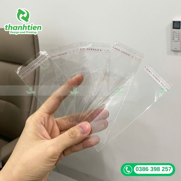 mẫu t&uacute;i d&aacute;n miệng opp
