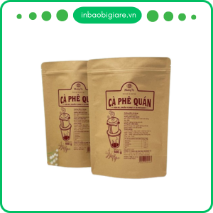 Túi Zipper Đựng Cà phê