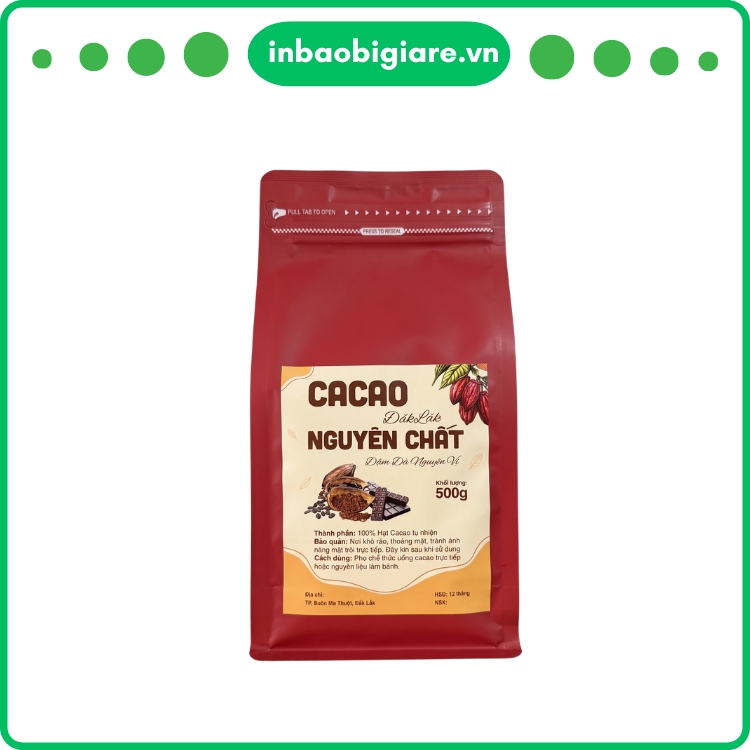 Bao Bì Bột Cacao