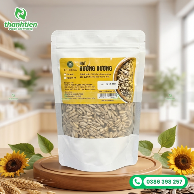 bao b&igrave; hạt hướng dương gi&aacute; rẻ