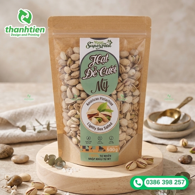 bao b&igrave; hạt dẻ đẹp