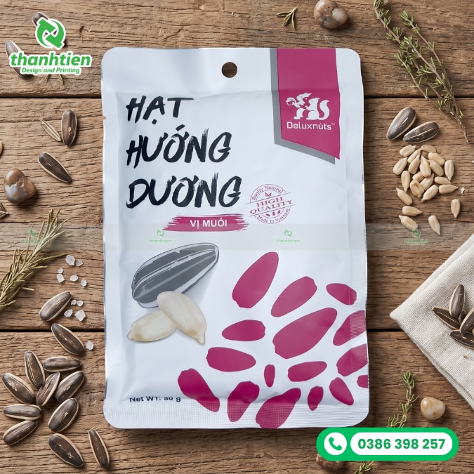 bao b&igrave; hạt hướng dương gi&aacute; rẻ tại tphcm