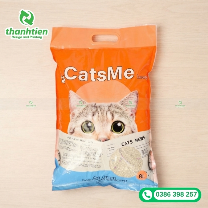 cung cấp bao b&igrave; đựng c&aacute;t cho m&egrave;o theo y&ecirc;u cầu