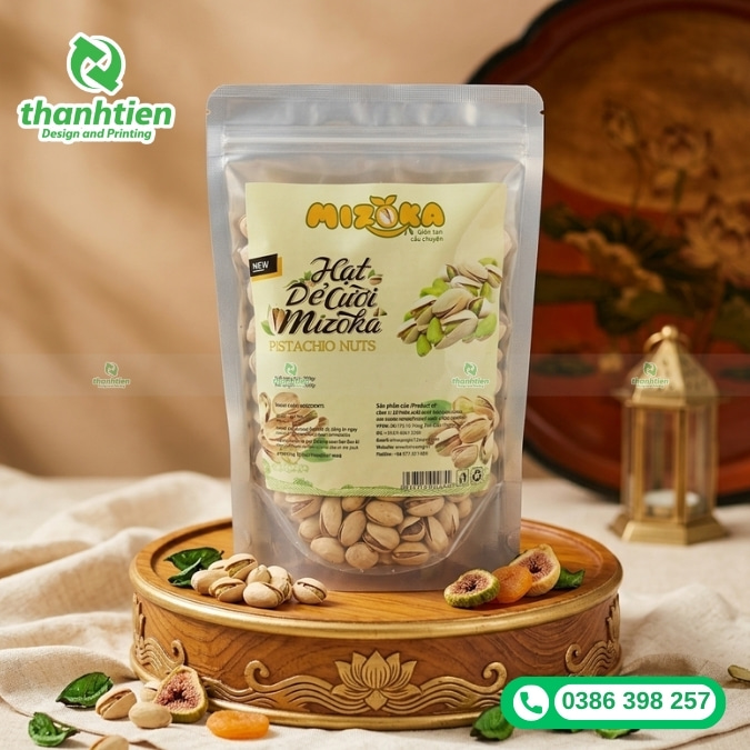mẫu bao b&igrave; đựng hạt dẻ cười chuy&ecirc;n nghiệp