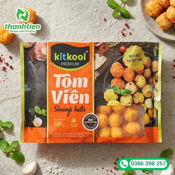 in bao b&igrave; đựng t&ocirc;m vi&ecirc;n chi&ecirc;n theo y&ecirc;u cầu