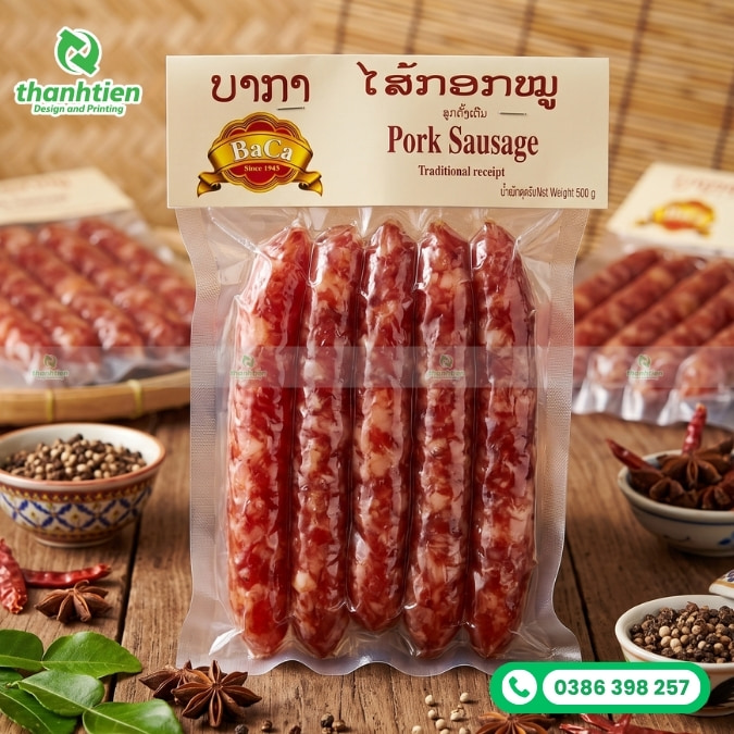 T&uacute;i đựng lạp xưởng h&uacute;t ch&acirc;n kh&ocirc;ng gi&aacute; rẻ