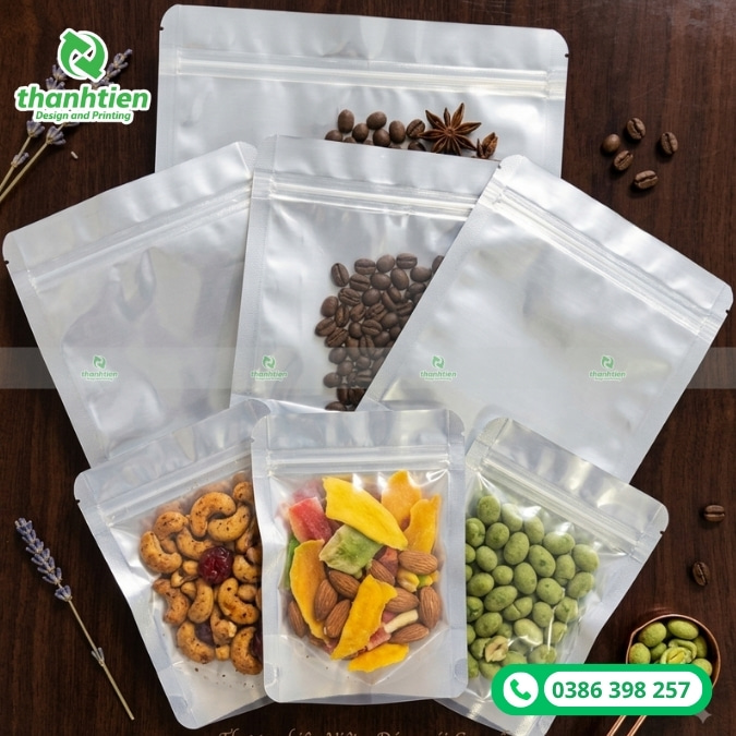 t&uacute;i nh&ocirc;m zipper chất lượng cao