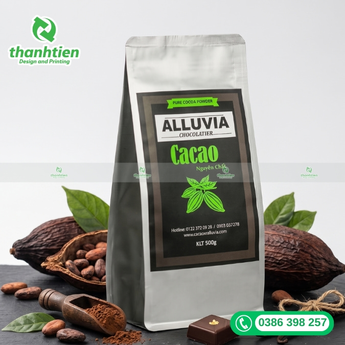 bao b&igrave; đựng bột cacao gi&aacute; rẻ tại TPHCM