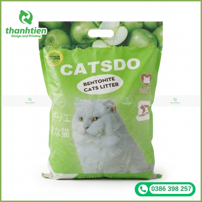 xưởng sản xuất bao b&igrave; c&aacute;t m&egrave;o chất lượng