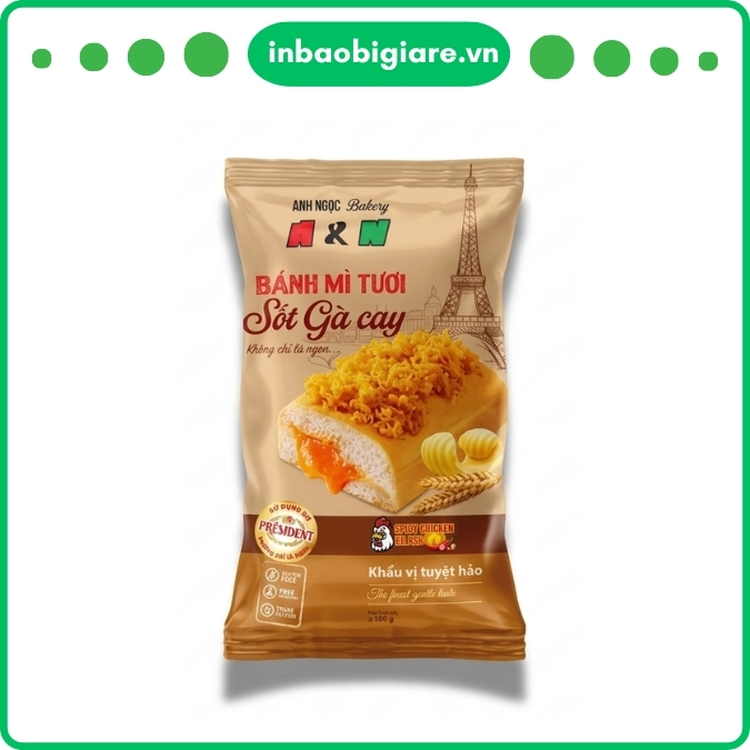 Bao Bì Bánh Mì Tươi