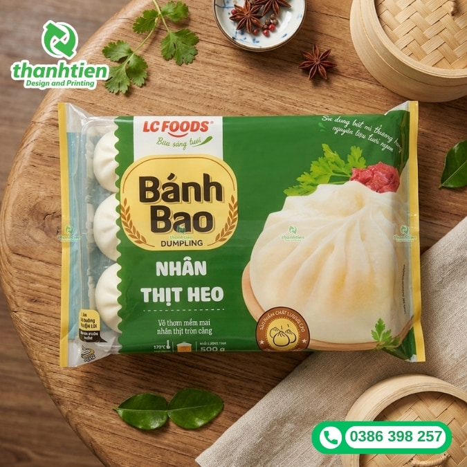 bao b&igrave; đựng b&aacute;nh bao
