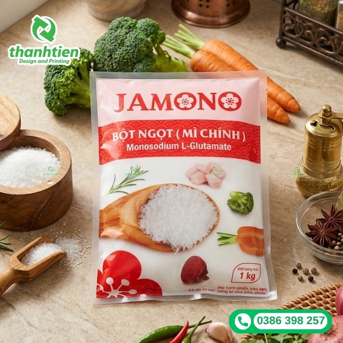 bao b&igrave; đựng bột ngọt