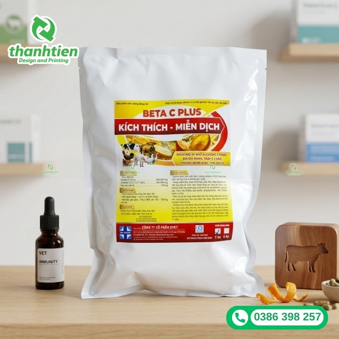 bao b&igrave; đựng thuốc th&uacute; y đẹp