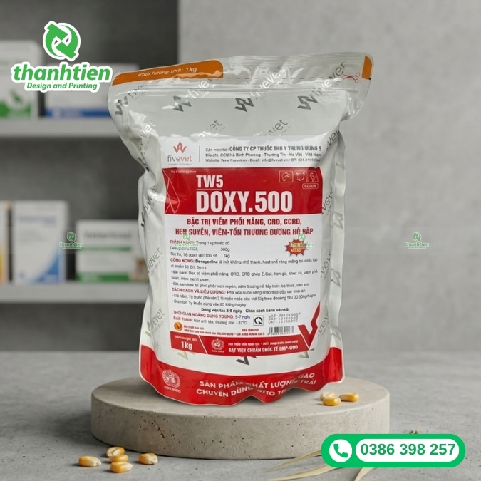bao b&igrave; đựng thuốc th&uacute; y
