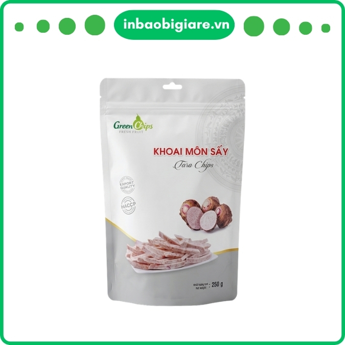 Bao Bì Khoai Môn Sấy