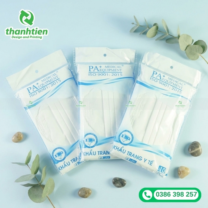cung cấp bao b&igrave; đựng khẩu trang gi&aacute; rẻ