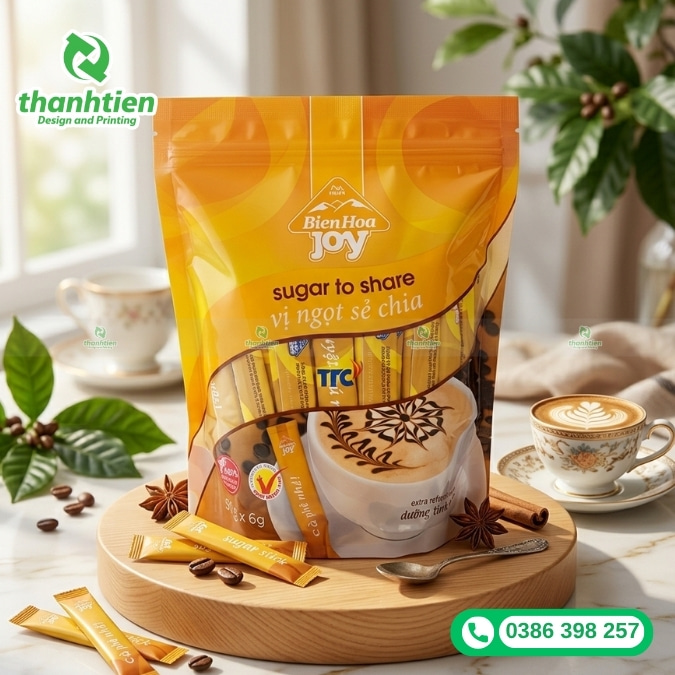 cung cấp t&uacute;i đ&oacute;n g&oacute;i đường dạng que gi&aacute; rẻ