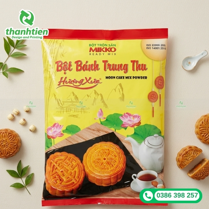 in bao b&igrave; bột l&agrave;m b&aacute;nh đẹp