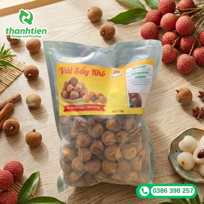 mẫu bao b&igrave; vải sấy kh&ocirc; đẹp