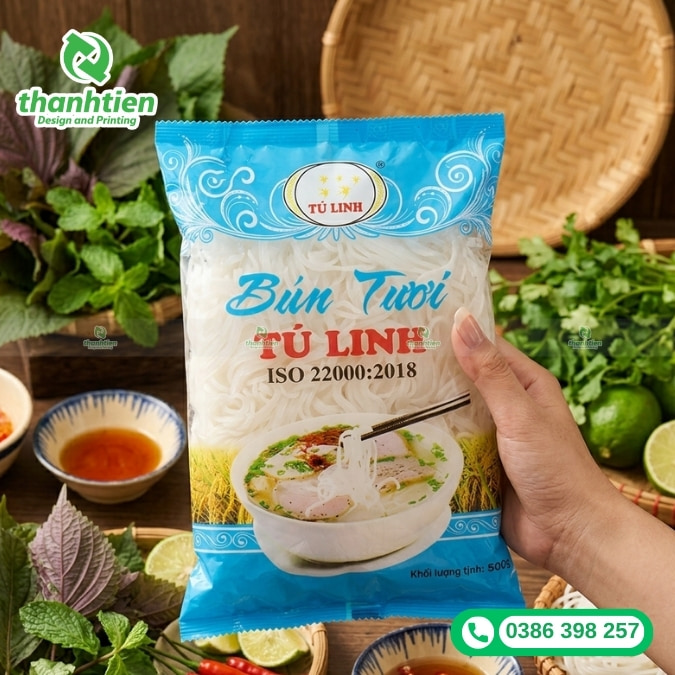 sản xuất bao b&igrave; b&uacute;n tươi theo y&ecirc;u cầu