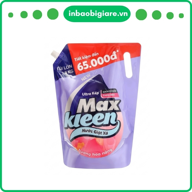 Túi Nước Giặt, Nước Xả Vải