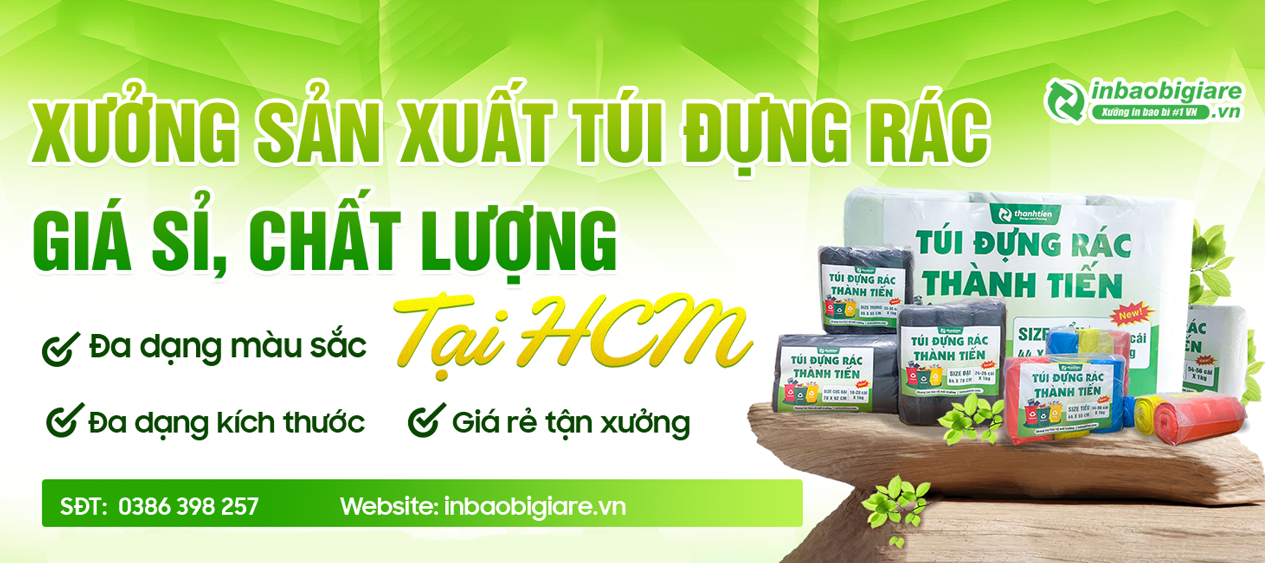 Xưởng Sản Xuất Túi Đựng Rác Giá Sỉ, Chất Lượng Tại TPHCM